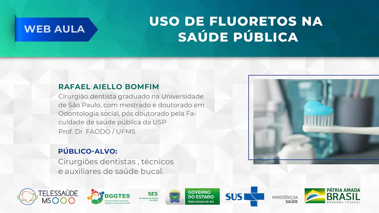 Uso de fluoretos na Saúde Pública