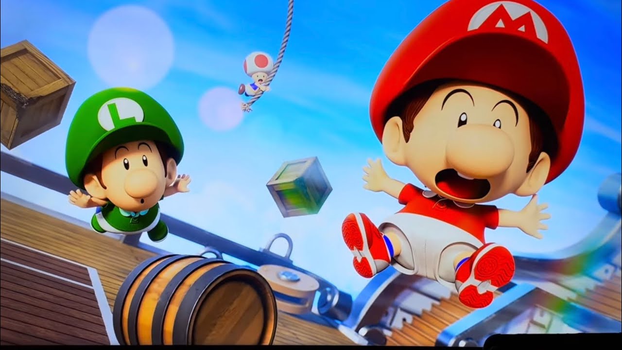 Mario Tennis Fever: Adventure Mode (Part 3 Walkthrough) Bowser’s Airship Boss Battle