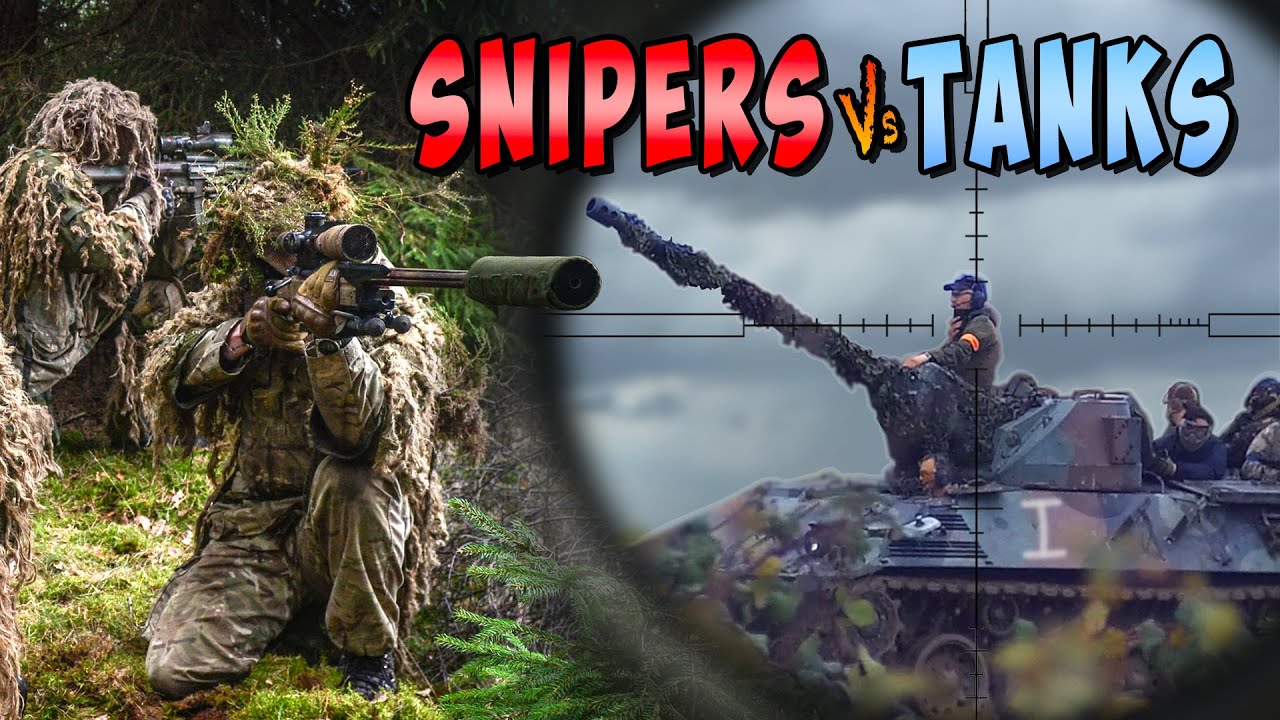 The Most Epic Airsoft Sniper Battle Caught On Camera (WOW)