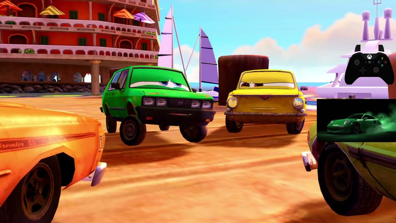 cars 2 glitching mcqueen