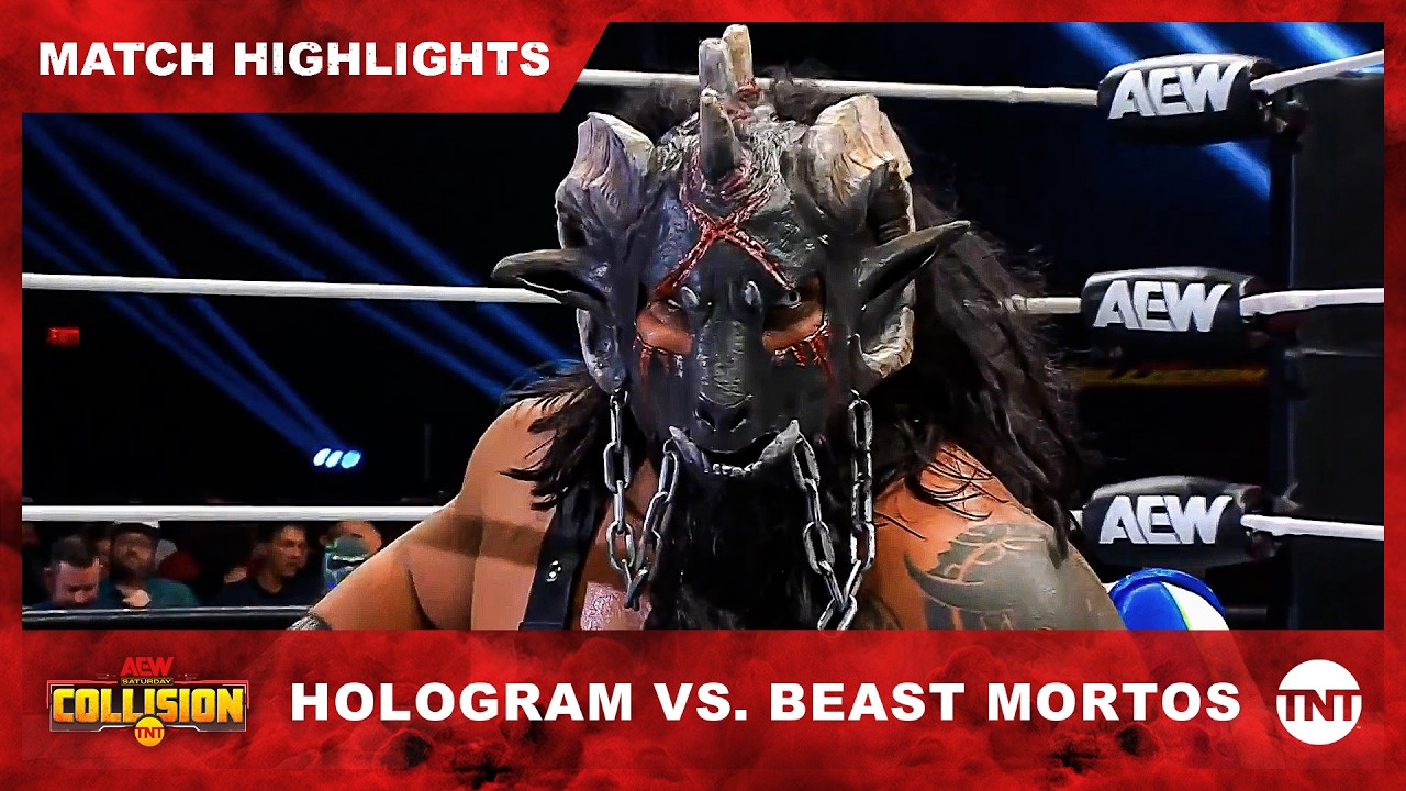 Hologram and Beast Mortos' Rivalry Renewed [CLIP] | AEW Collision | TNT