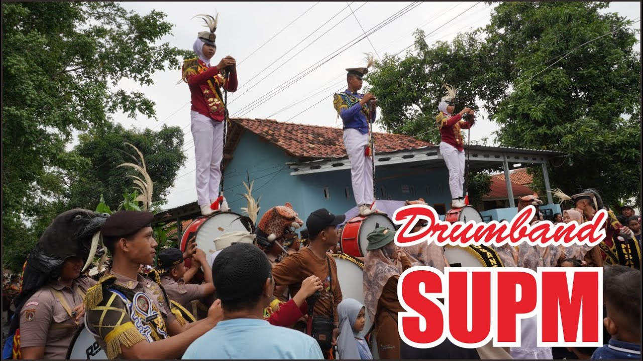 ATRAKSI MEMUKAU Drumband SMK (SUPM) Nusantara Batang