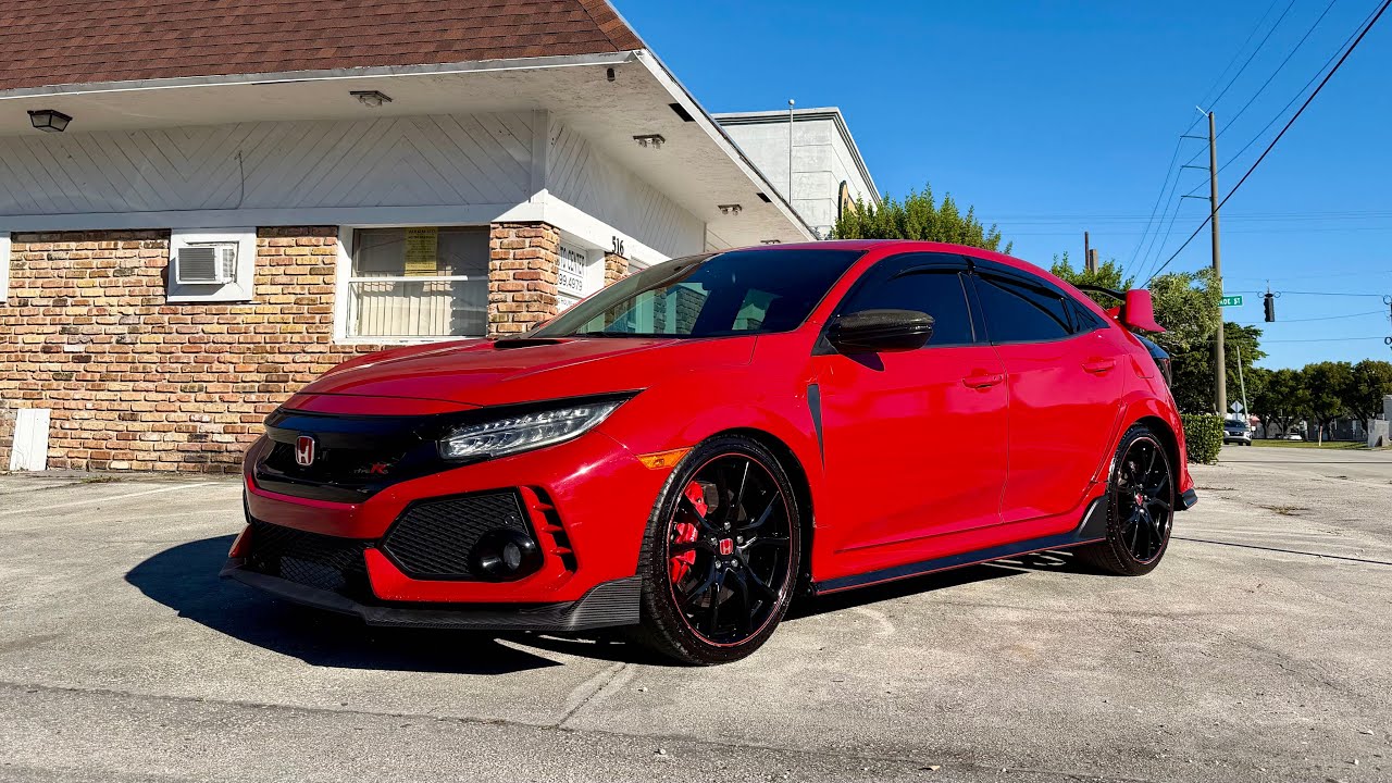 2018 Honda Civic Type R crisp and satisfying.