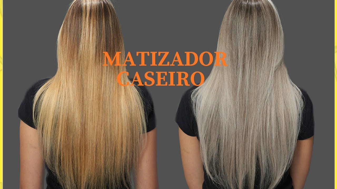 COMO TIRAR O AMARELO DO CABELO EM CASA