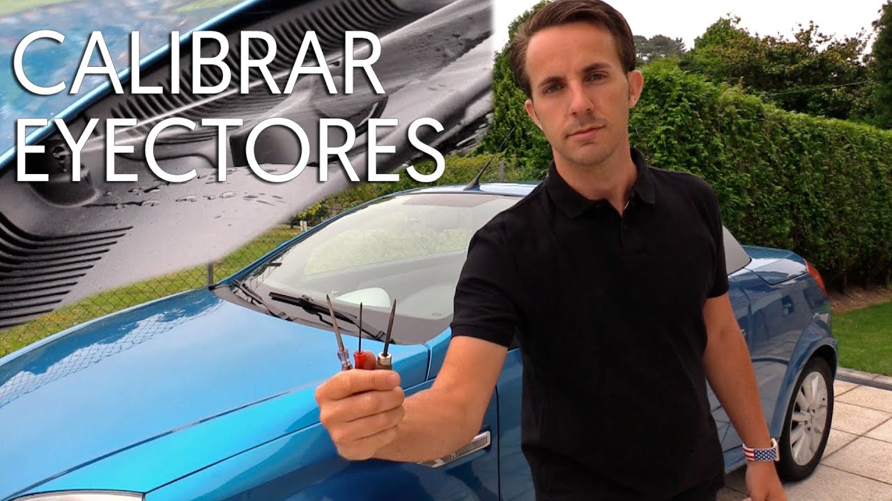 Calibrar eyectores de limpiaparabrisas | CONSEJOS