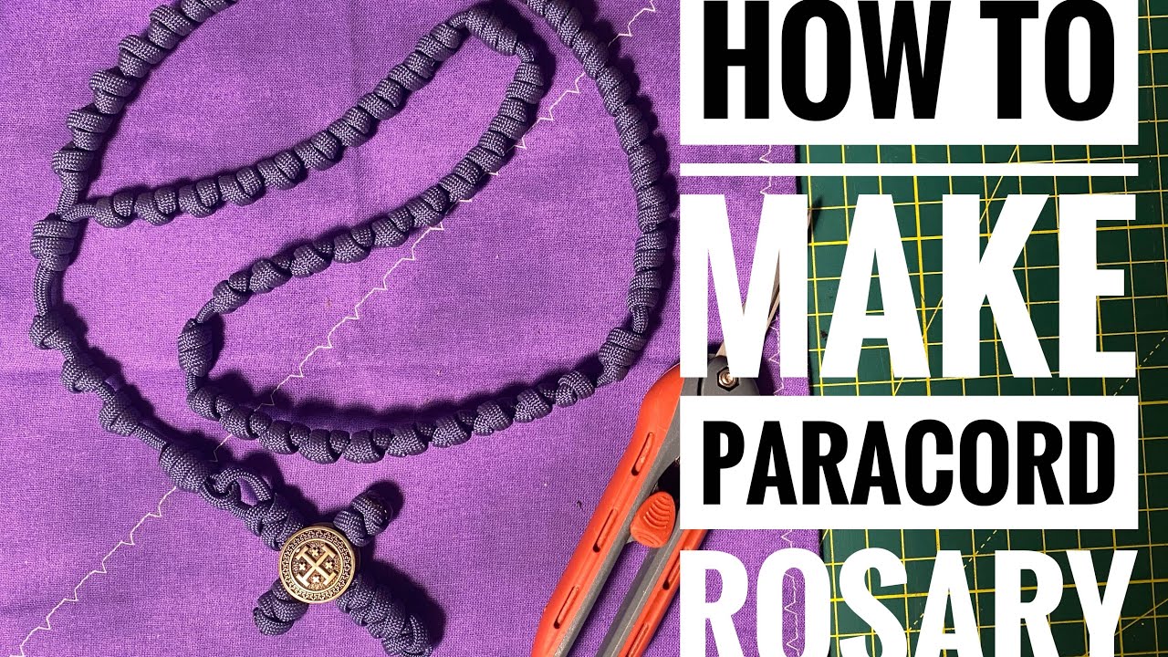 Easter tutorial: Make a paracord Rosary