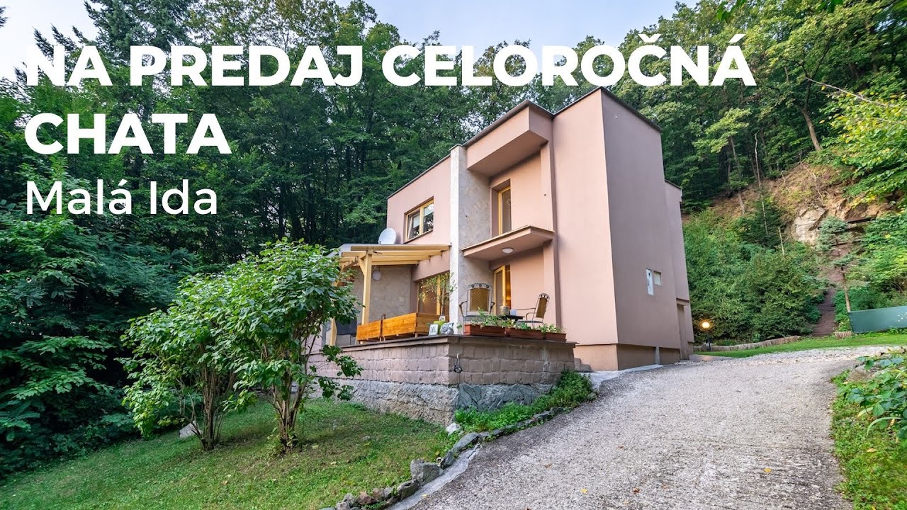 NA PREDAJ CELOROČNÁ CHATA V KRÁSNOM PROSTREDÍ, MALÁ IDA