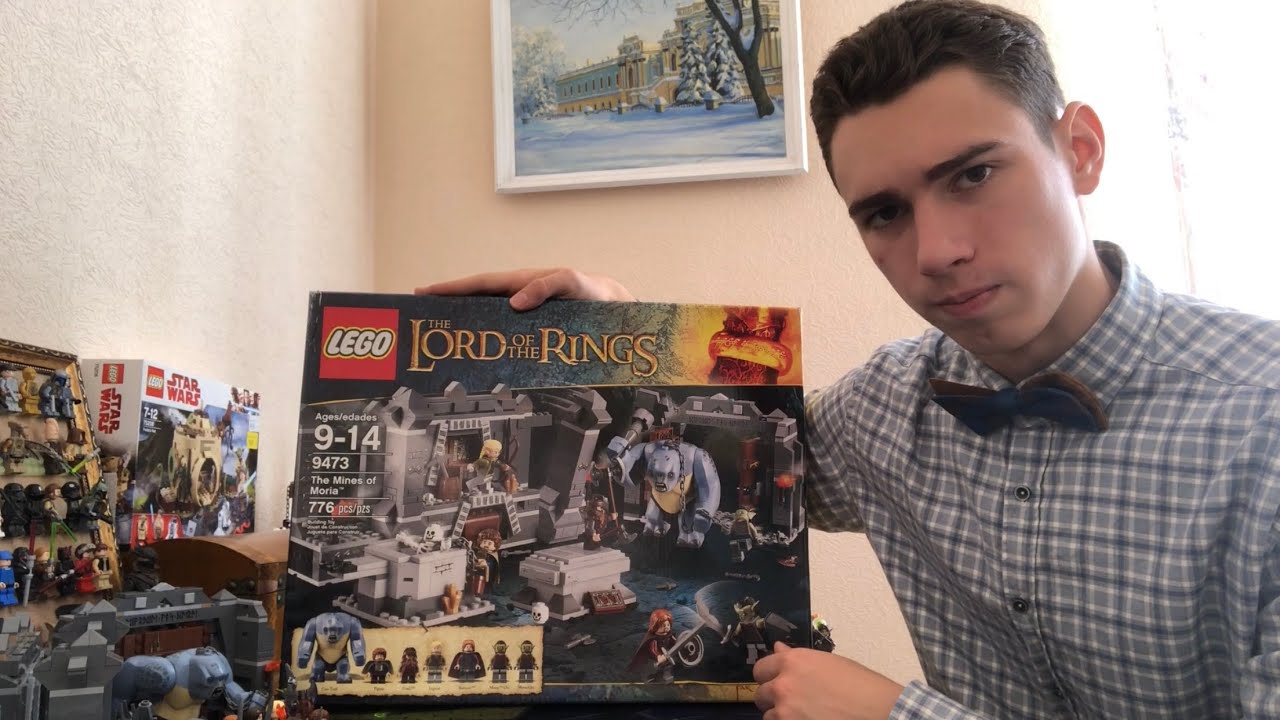 Lego Lord of the Rings - Шахты Мории 9473 (Обзор Раритета)