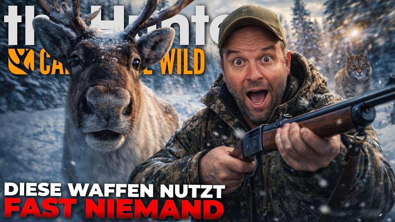 Diese Waffen nutzt kaum jemand – Unterhebelrepetierer im Hardcore-Test 😳 theHunter COTW