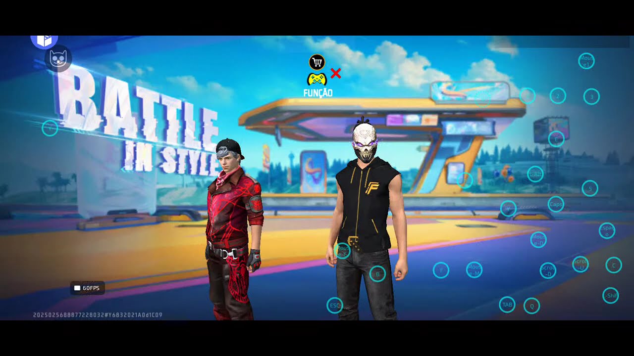 só passando tempo free fire