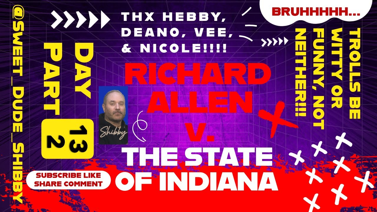 D13P2  Dr Dwenger, Max Baker, Dave McCain, Sterret, Mullin & Leazenby Testimony RICK ALLEN v INDIANA