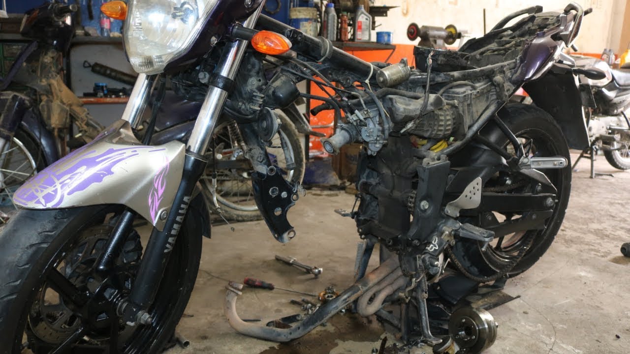 Sonido de biela en una Fz yamaha  coomo desarmar