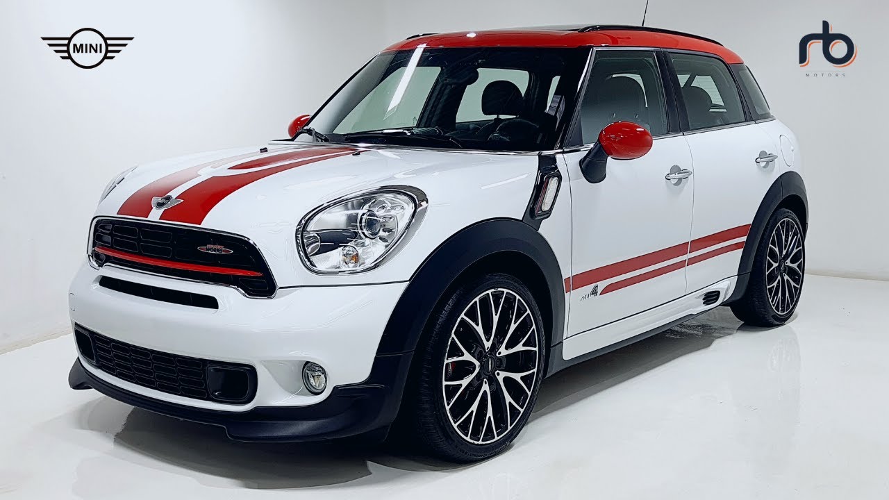 MINI COUNTRYMAN JOHN COOPER WORKS ALL4 2016 - Detalhes na RB Motors Santos - SP
