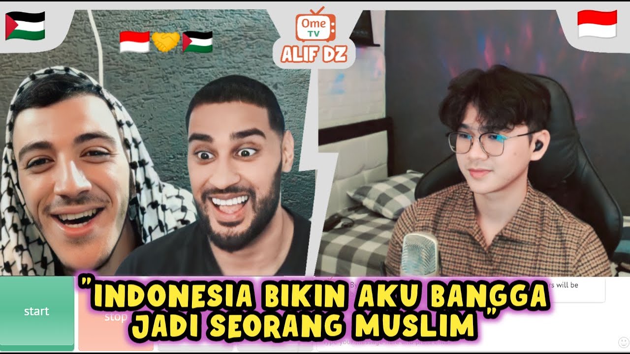 PEMUDA INI BANGGA DAN TERSENTUH DENGAN NEGARA INDONESIA! OME.TV INTERNASIONAL