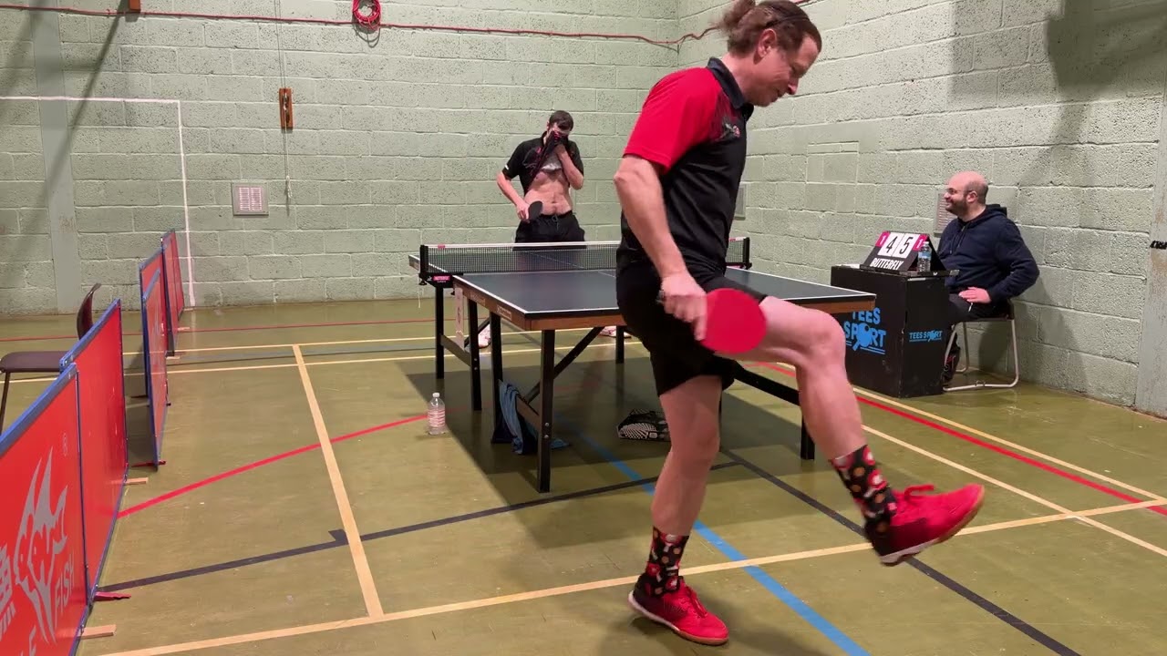 Rory Scott vs Dan Simmons Horsham Spinners TTC 2 Star Burgess Hill Veterans Group