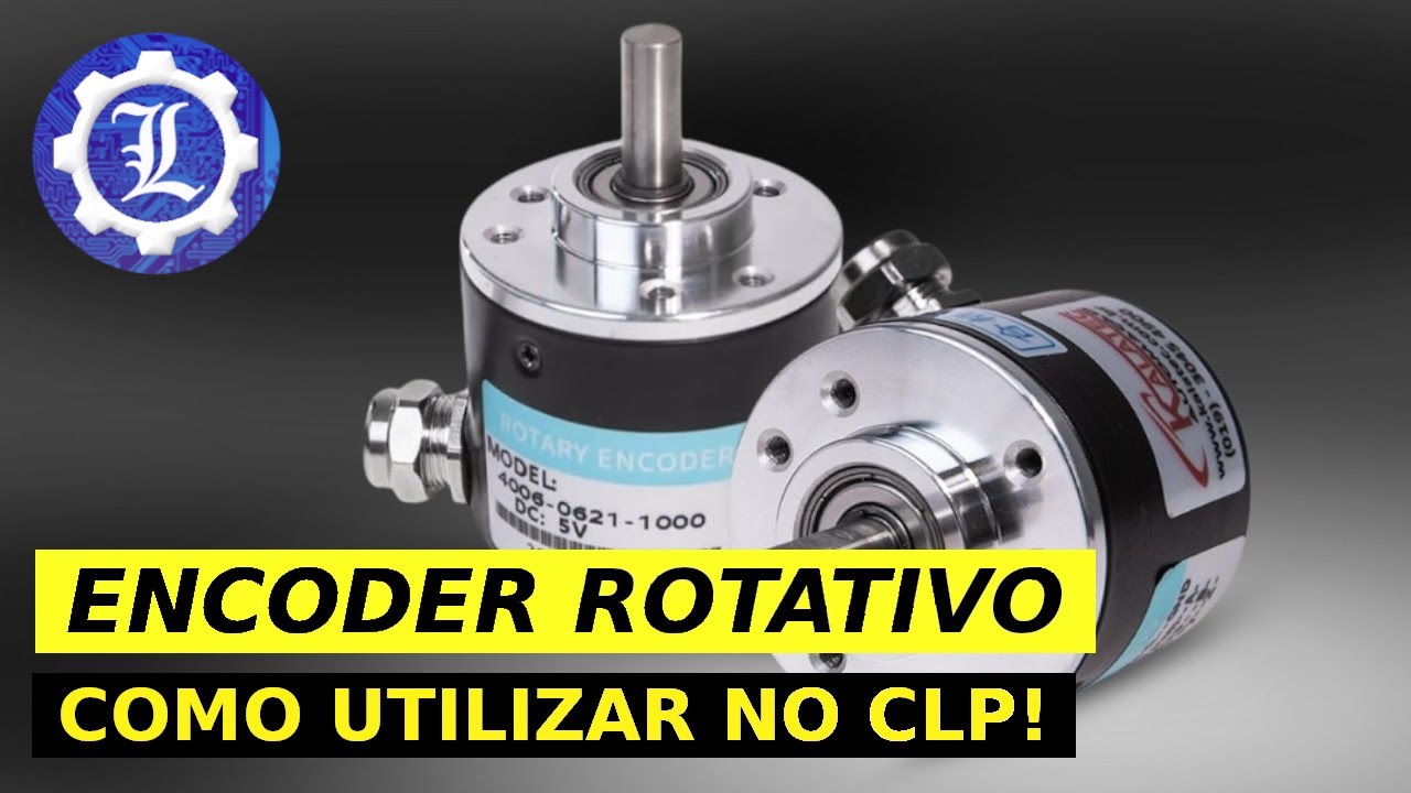APRENDA AGORA COMO UTILIZAR O ENCODER ROTATIVO COM O CLP FX3U!