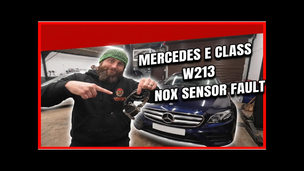 Mercedes E-Class W213 – Replacing the Downstream NOx Sensor with Xentry Diagnostics