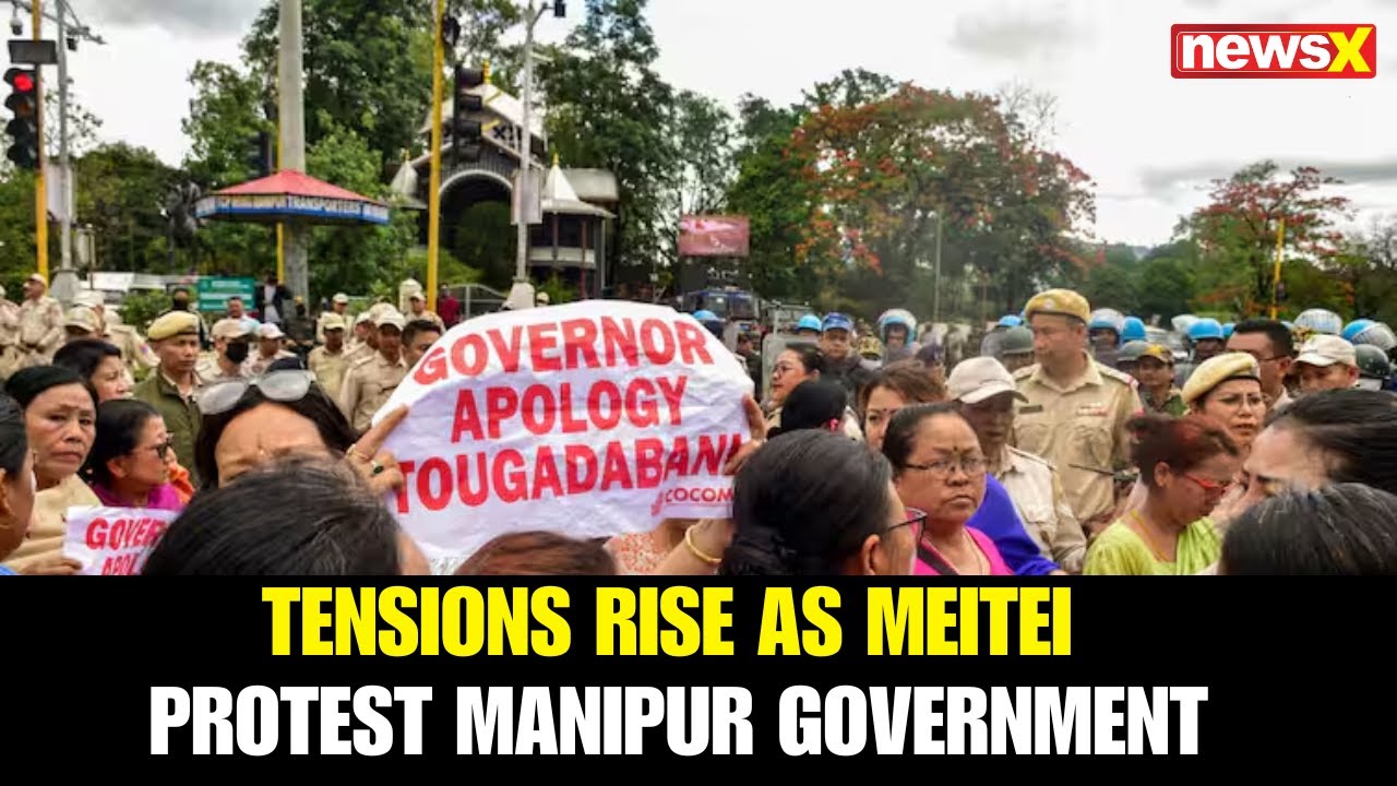Tensions Rise in Manipur as Meitei Body Protests Govt Offices Over Removal of State Name