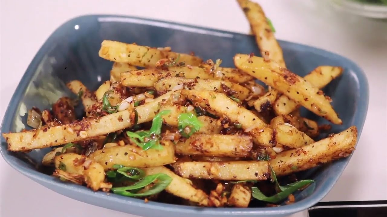 French Fries Pepper Salt | 5 Ways To Enchance French Fries | Sanjeev Kapoor Khazana