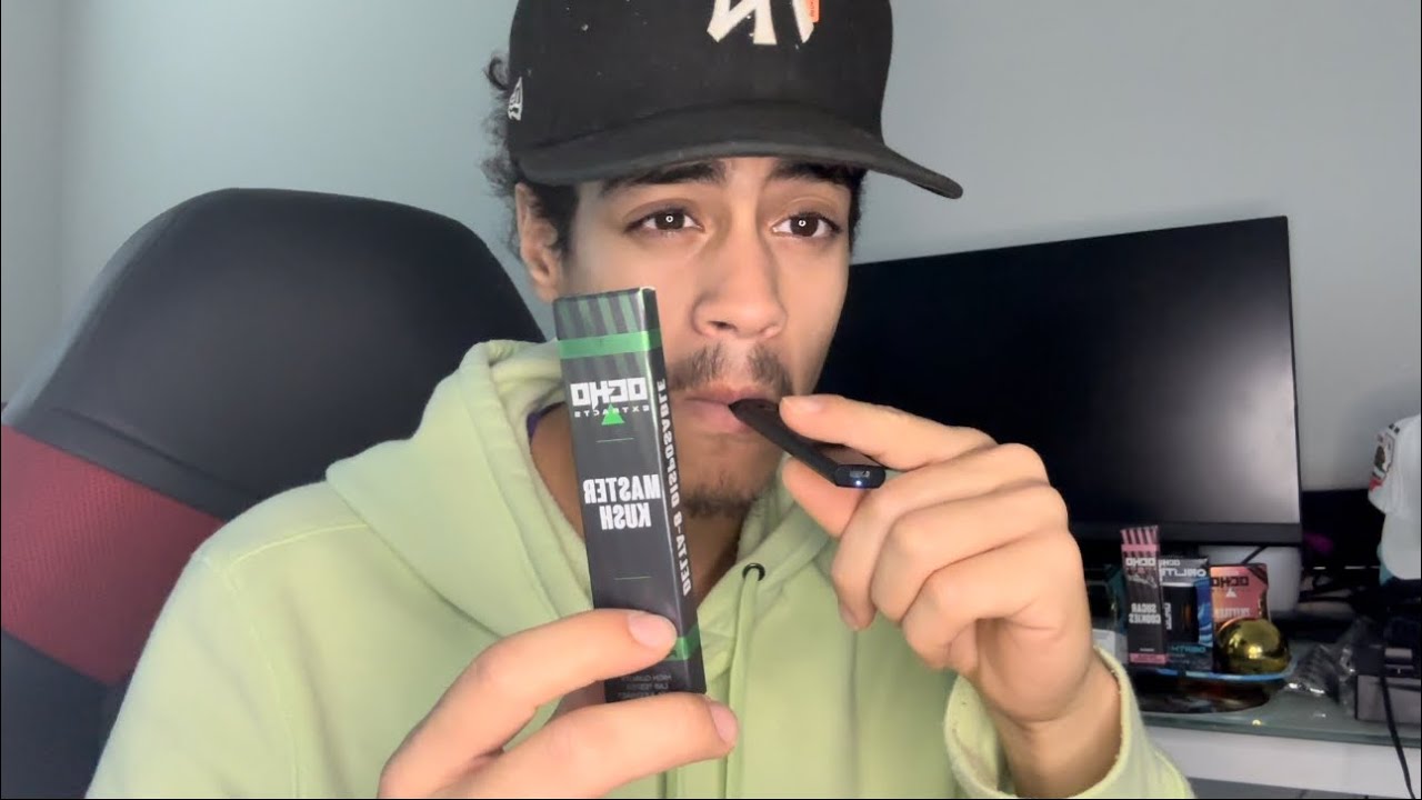 MASTER KUSH DELTA 8 DISPOSABLE ( OCHO EXTRACTS) #Jkdistro #Delta8