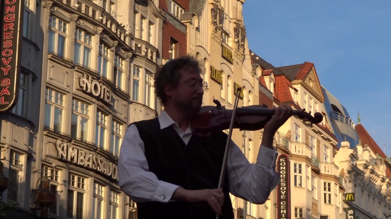 Alexander Shonert - Housl.  virtuoz - Jidiš -  Praha Srdce  národů 2017