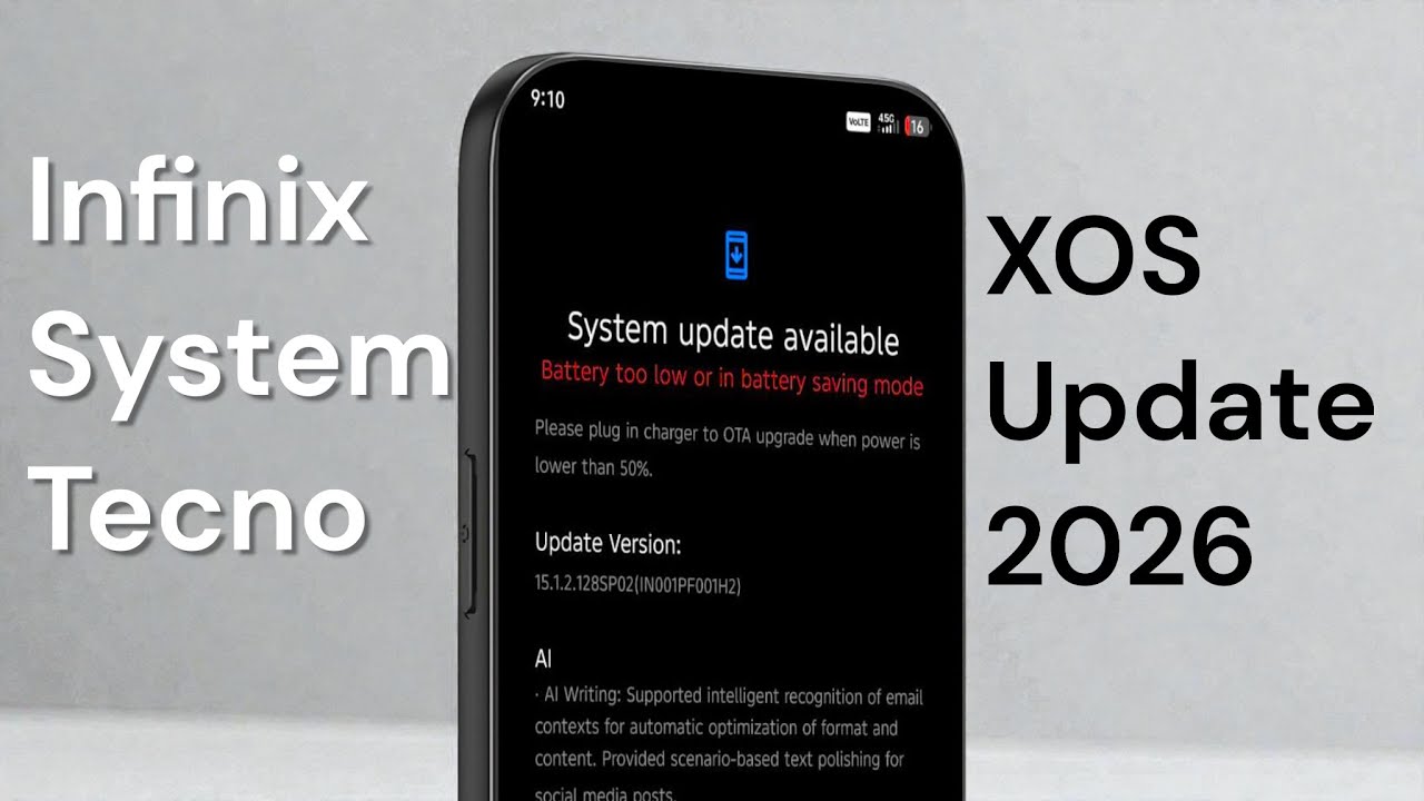 Последние системные обновления для мобильных телефонов Infinix и Tecno на 2026 год.