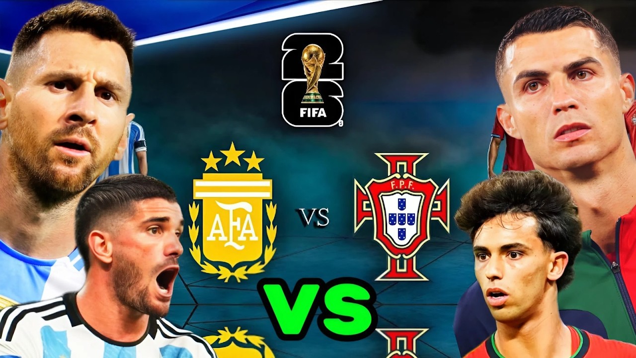 كريستيانو وفليكس ضد ميسي وديبول في FC26