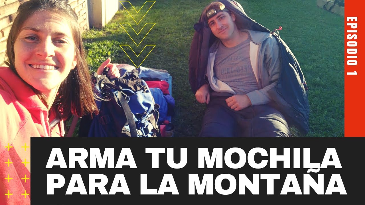 Nos preparamos para un TREKKING en la MONTAÑA - CÓRDOBA | Cómo armar la MOCHILA