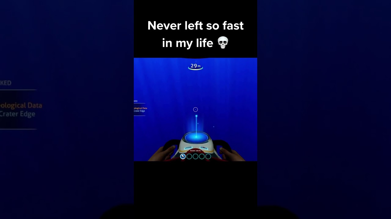 My soul left my body at the end. #subnautica #gaming