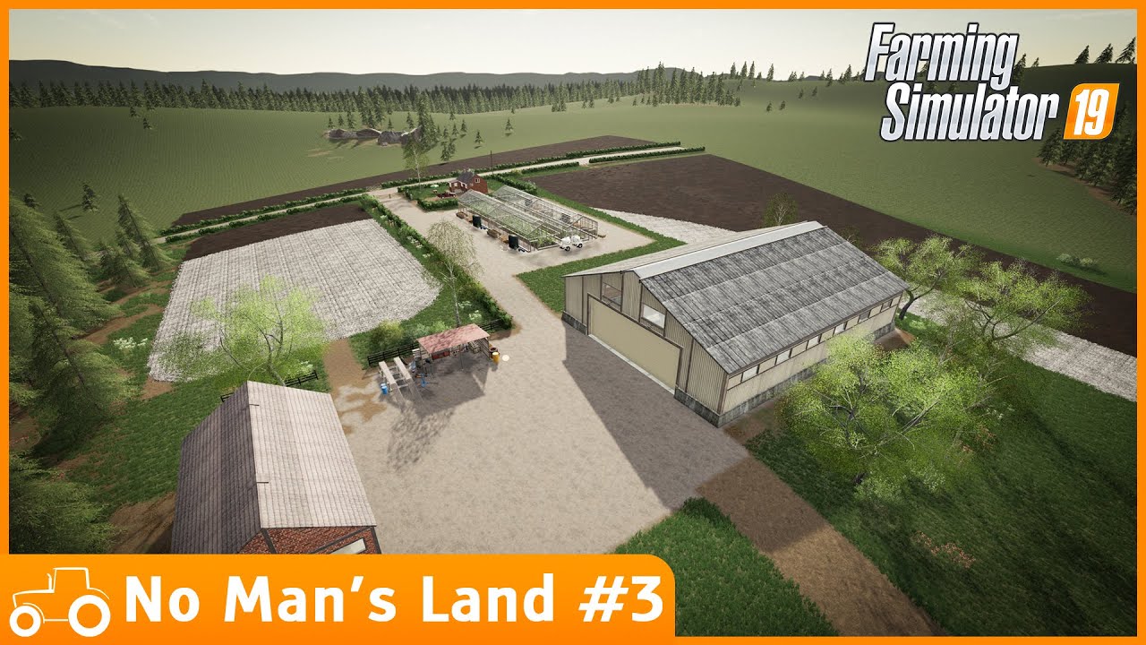Creating Fields & Spreading Lime - No Man's Land #3 Farming Simulator 19 Timelapse