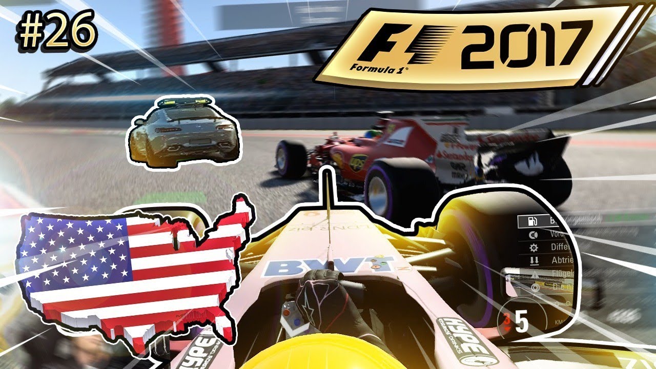 Ein seltenes Safety Car erscheint 😦 | F1 2017 #26 mit PietSmiet und Dhalu | USA #1