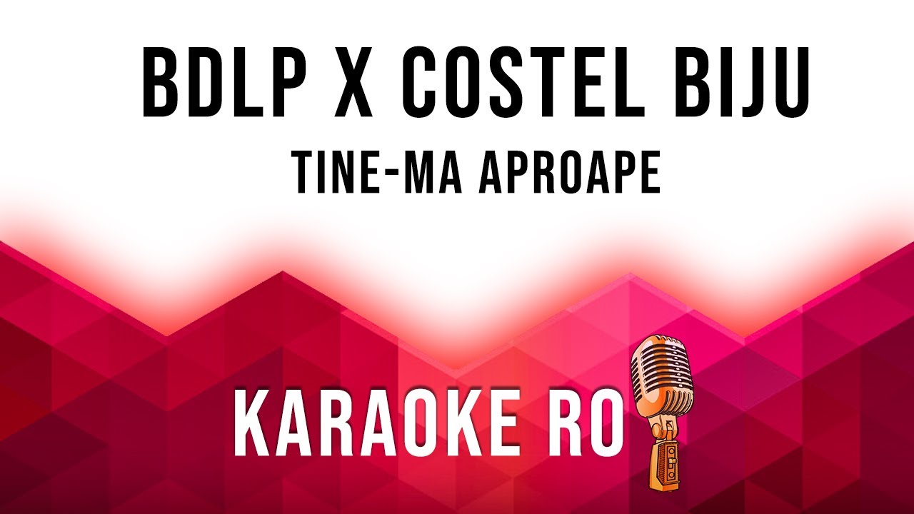 Bogdan de la Ploiesti & Costel Biju & Tzanca Uraganu & Leo de la Rosiori - Tine ma aproape - Karaoke