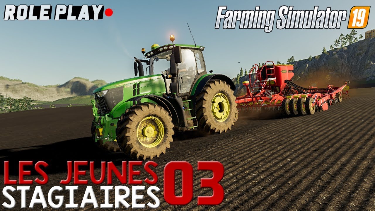 LE NOUVEAU STAGIAIRE !  [R&Ocirc;LE PLAY - LES JEUNES STAGIAIRES - EP 03 - FS19]