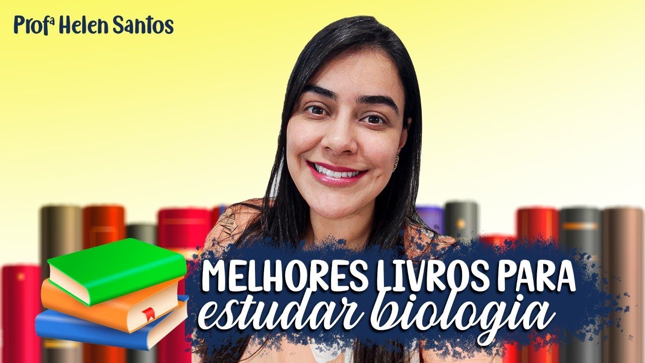 📚 Melhores LIVROS para se ESTUDAR BIOLOGIA | Livro Didático para Ensino Médio e Graduação