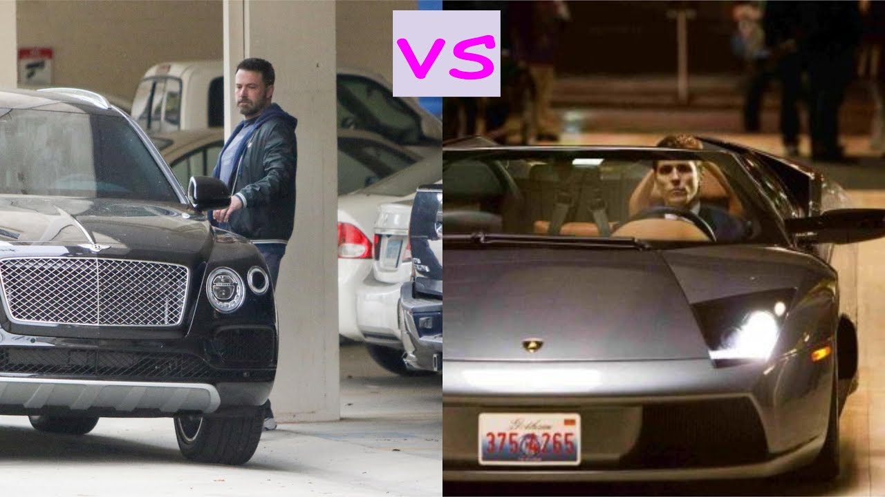 Ben affleck cars vs Christian bale cars (2018)