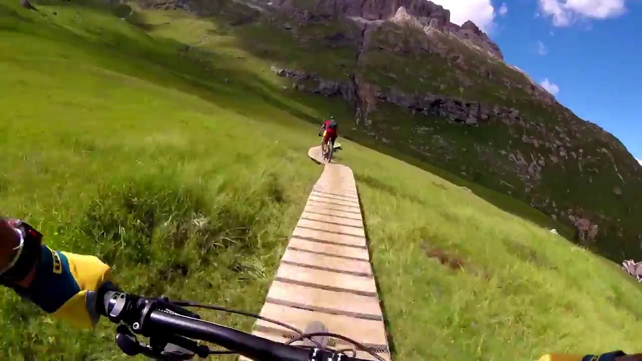 MTB trail: Pordoi - Burz