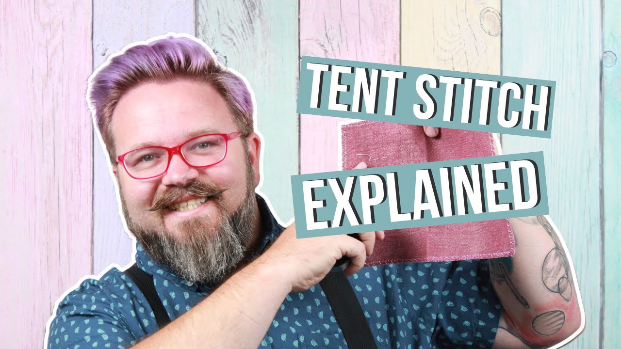 What's the Difference? Tent Stitch vs. Half Stitch | Caterpillar Cross Stitch