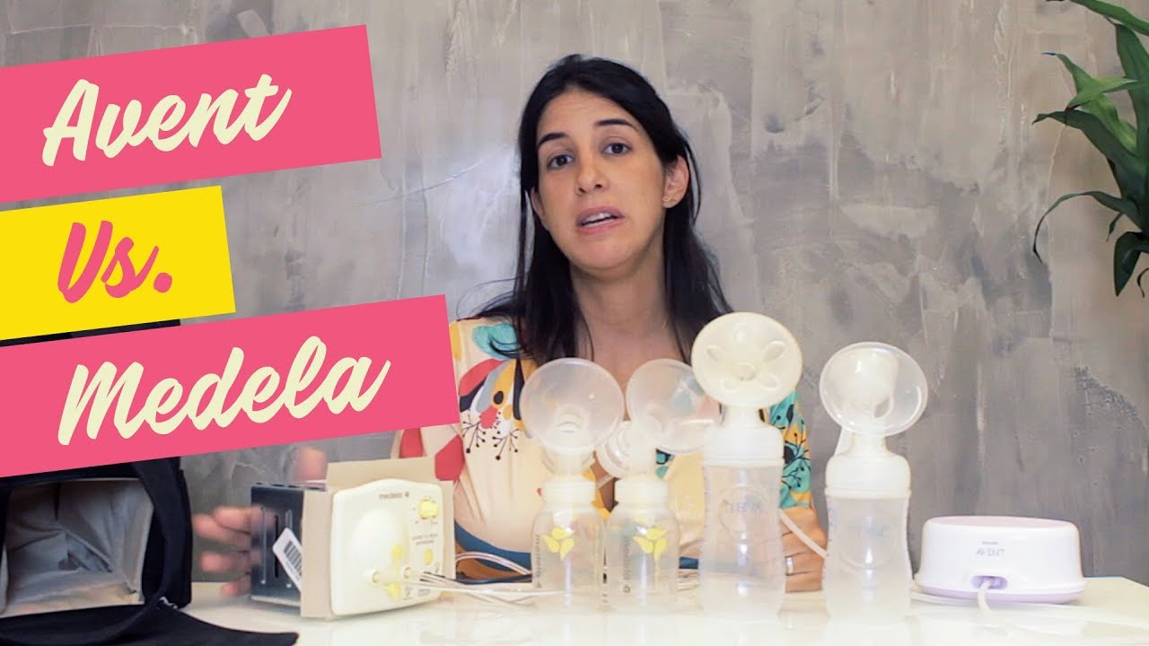 Bomba de Leite Avent Vs. Medela