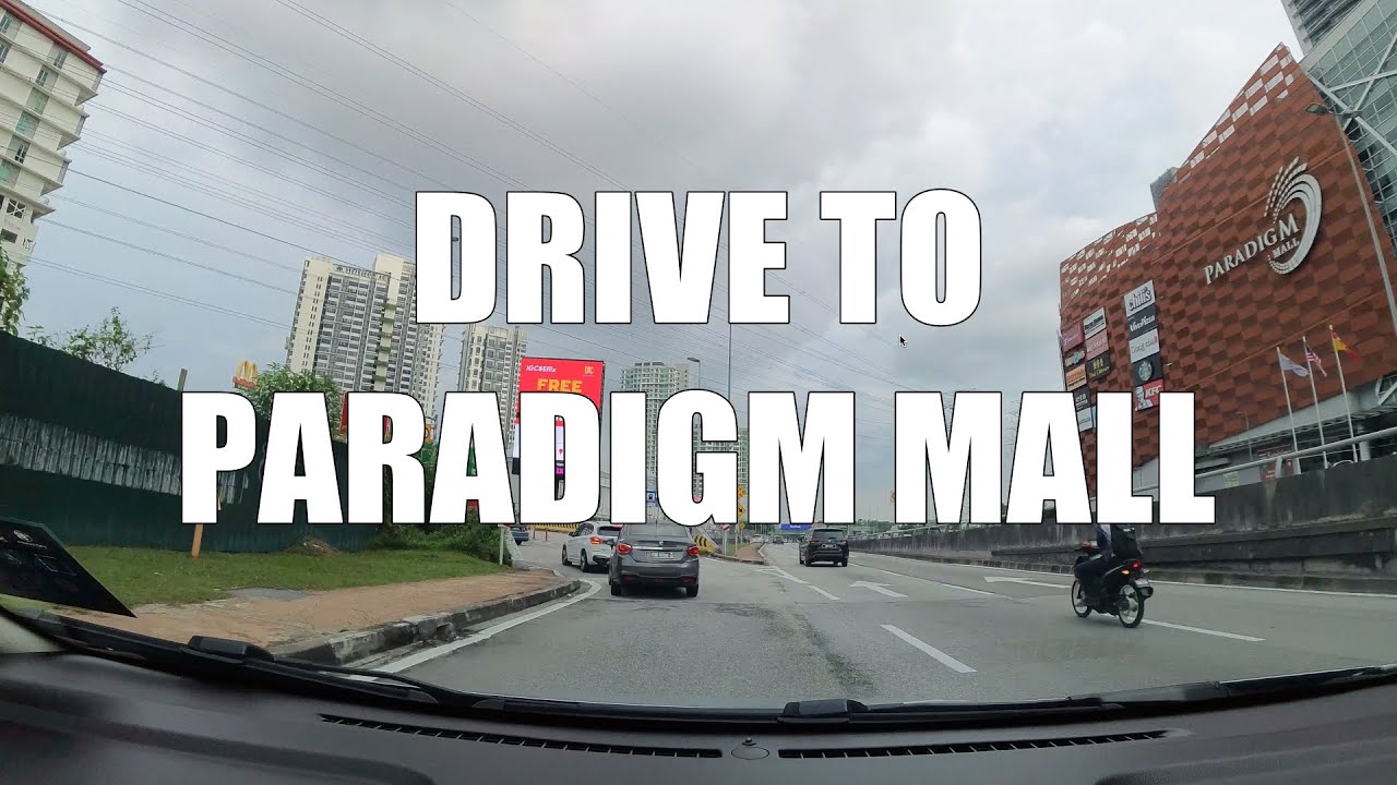 Drive to Paradigm Mall in Petaling Jaya (4K HD)