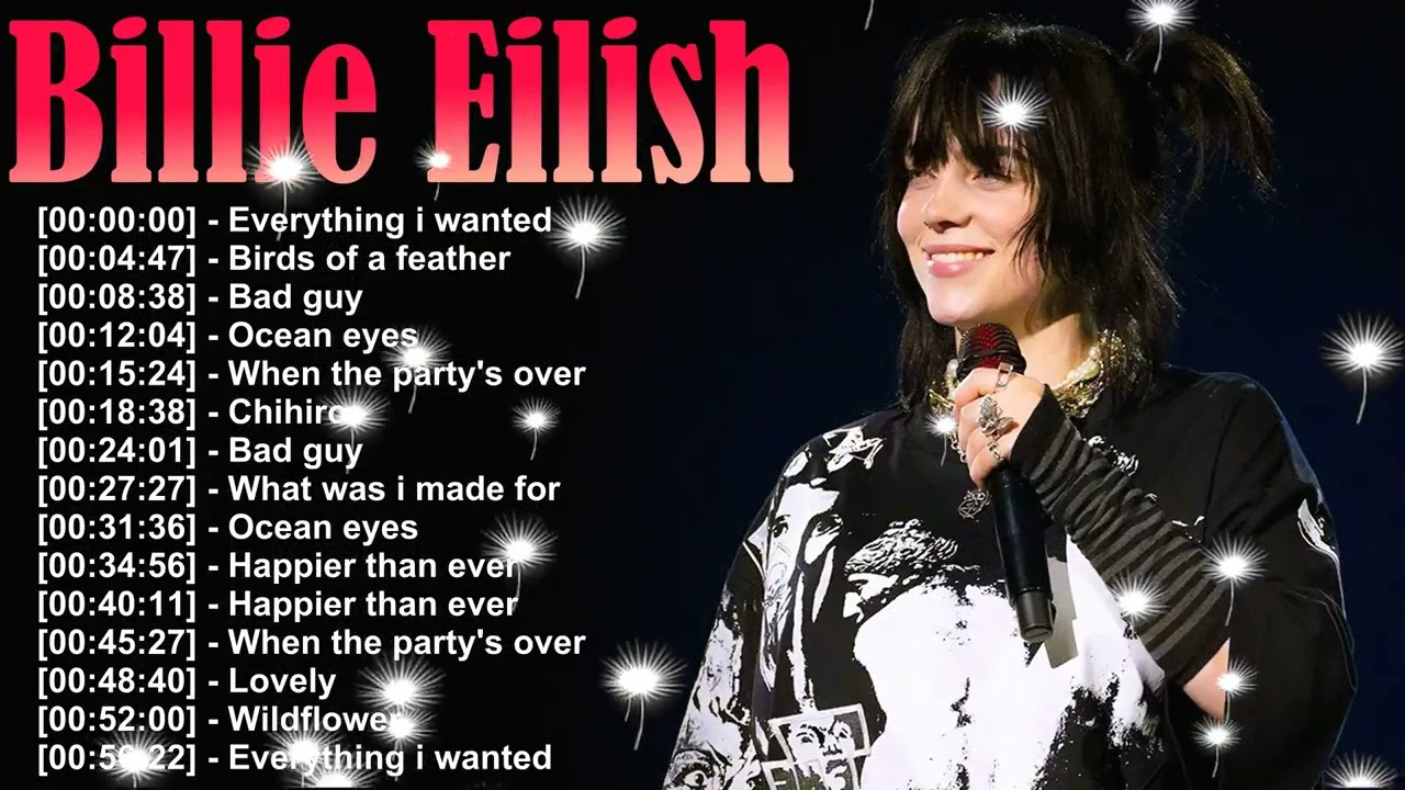 🌹 Billie Eilish dominates charts 🎤 with unique tracks ✨ her music inspiring millions 💎