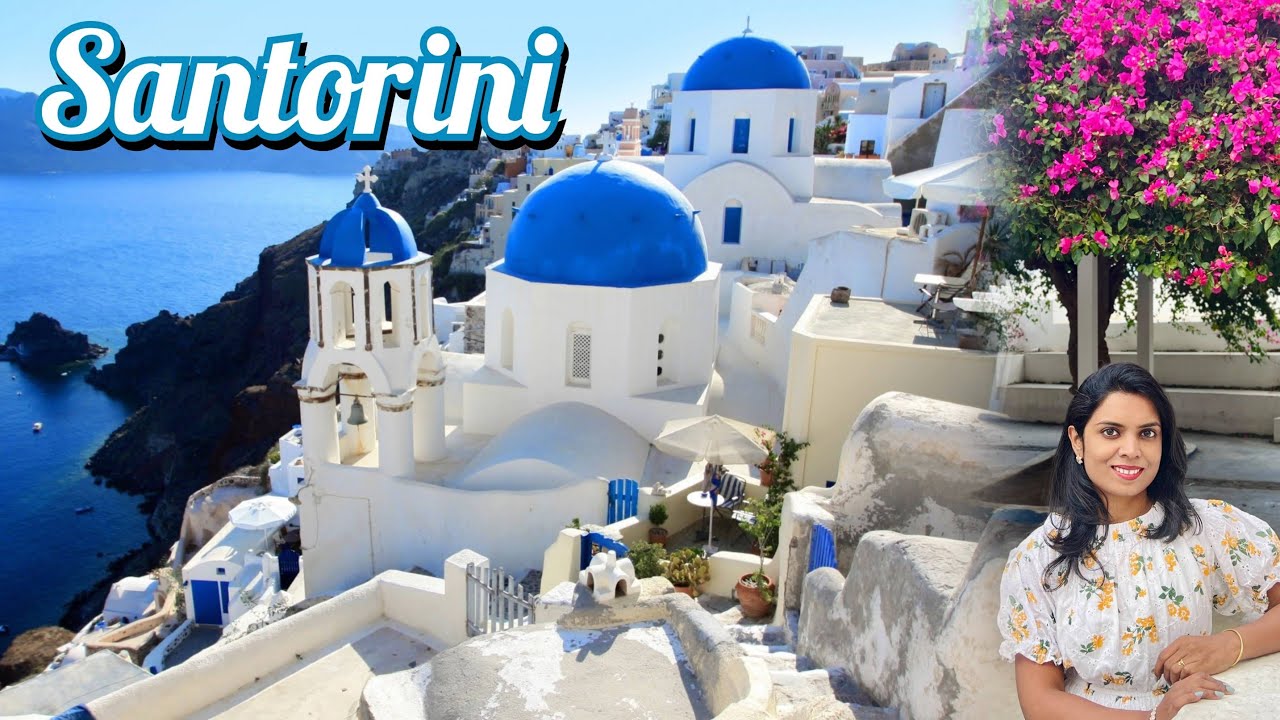 Santorini | Most beautiful Island in Greece | Walking tour Oia Santorini