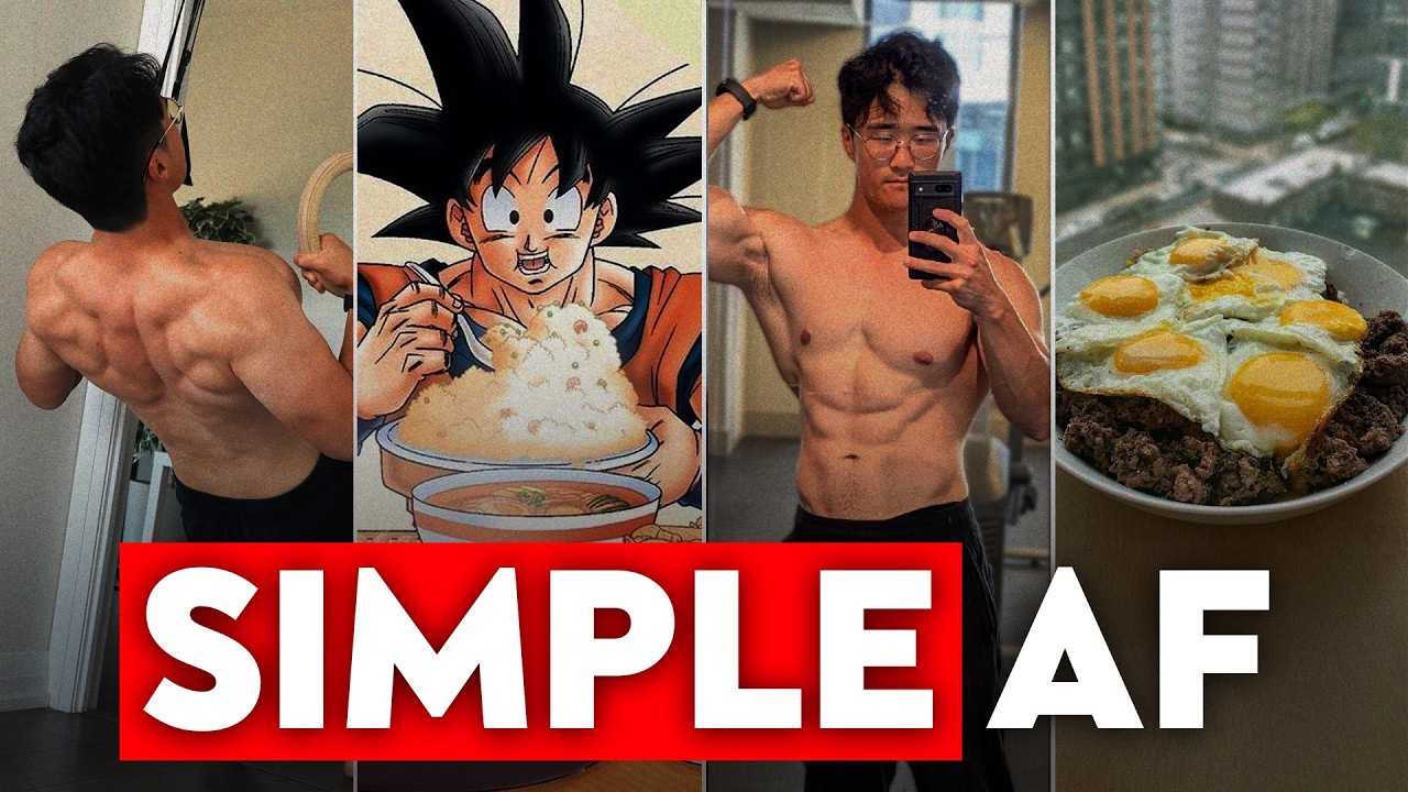 The Only 8 Exercises and 3 Meals You Need to Build an Anime Physique