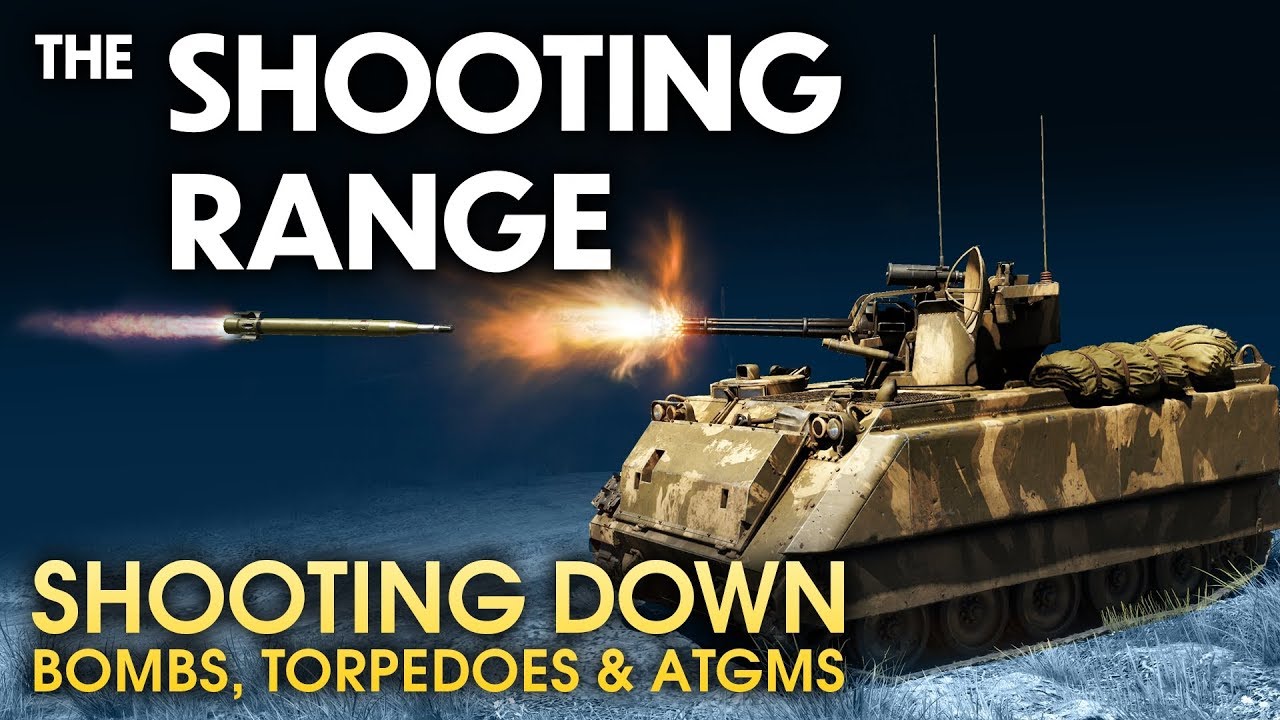 THE SHOOTING RANGE 150: Shooting down bombs & ATGMs / War Thunder