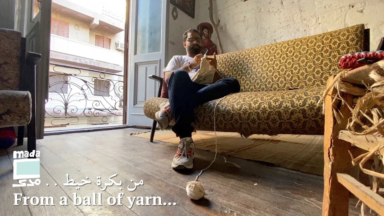 From a ball of yarn... | ...من بكرة خيط