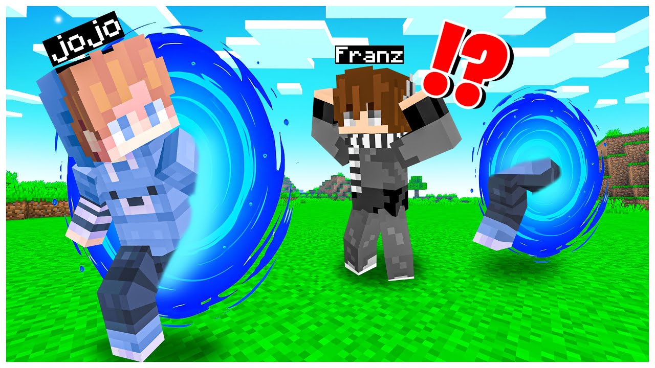 JOJO & FRANZ PRANK TEMAN PAKAI PORTAL TELEPORTASI di MINECRAFT