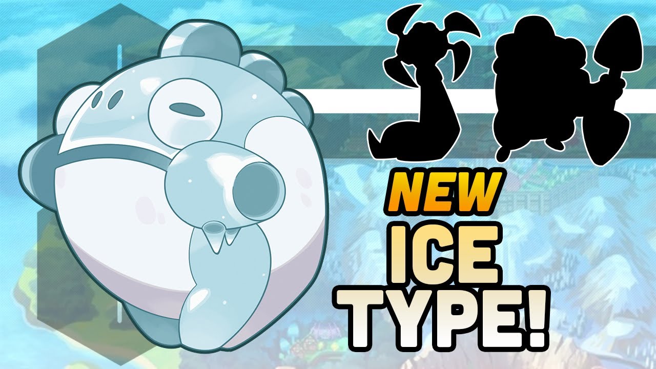 Designing NEW POKEMON (and Redesigning Old Ones!) - New ICE TYPE!