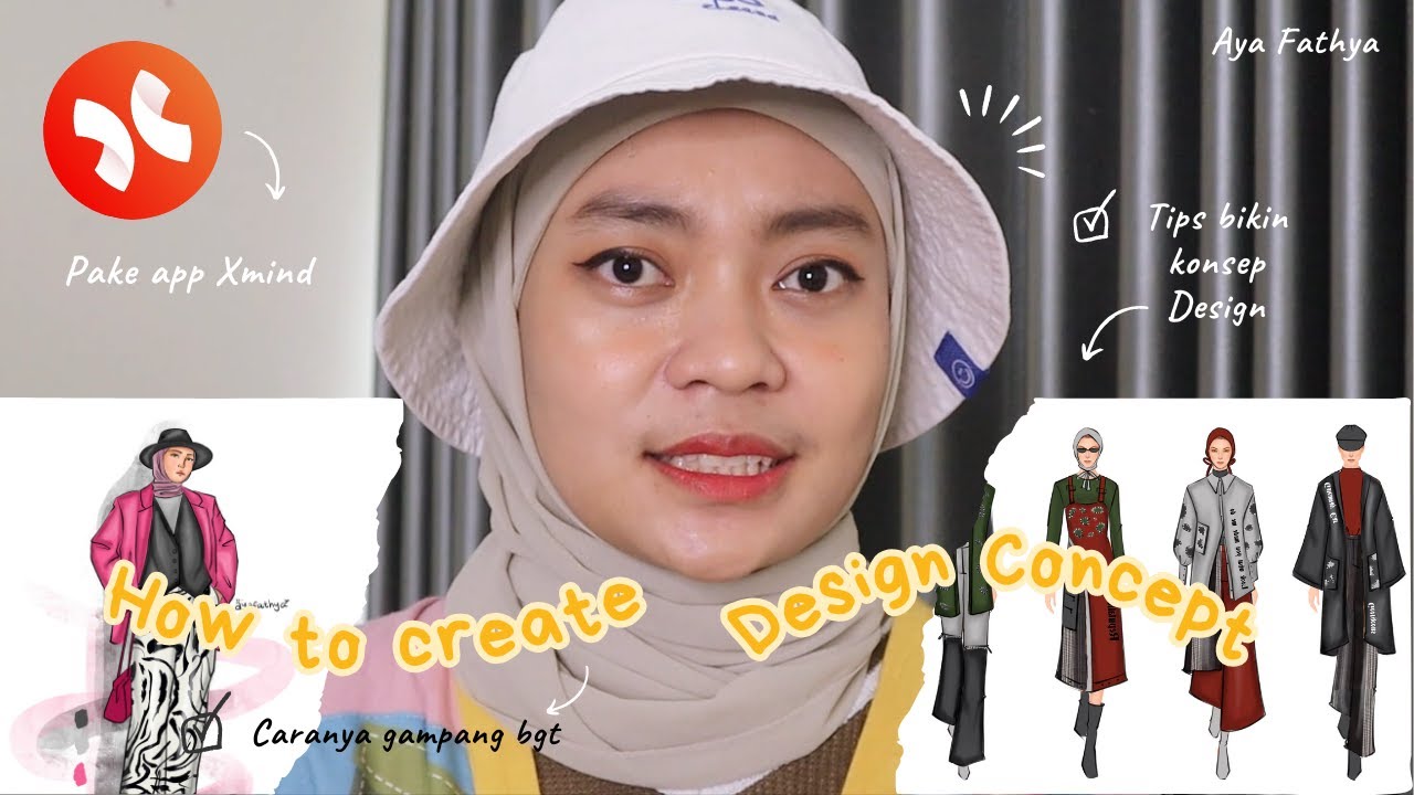 How to create Fashion Design Concept | Cara menemukan inspirasi dengan mudah | #fashiondesign