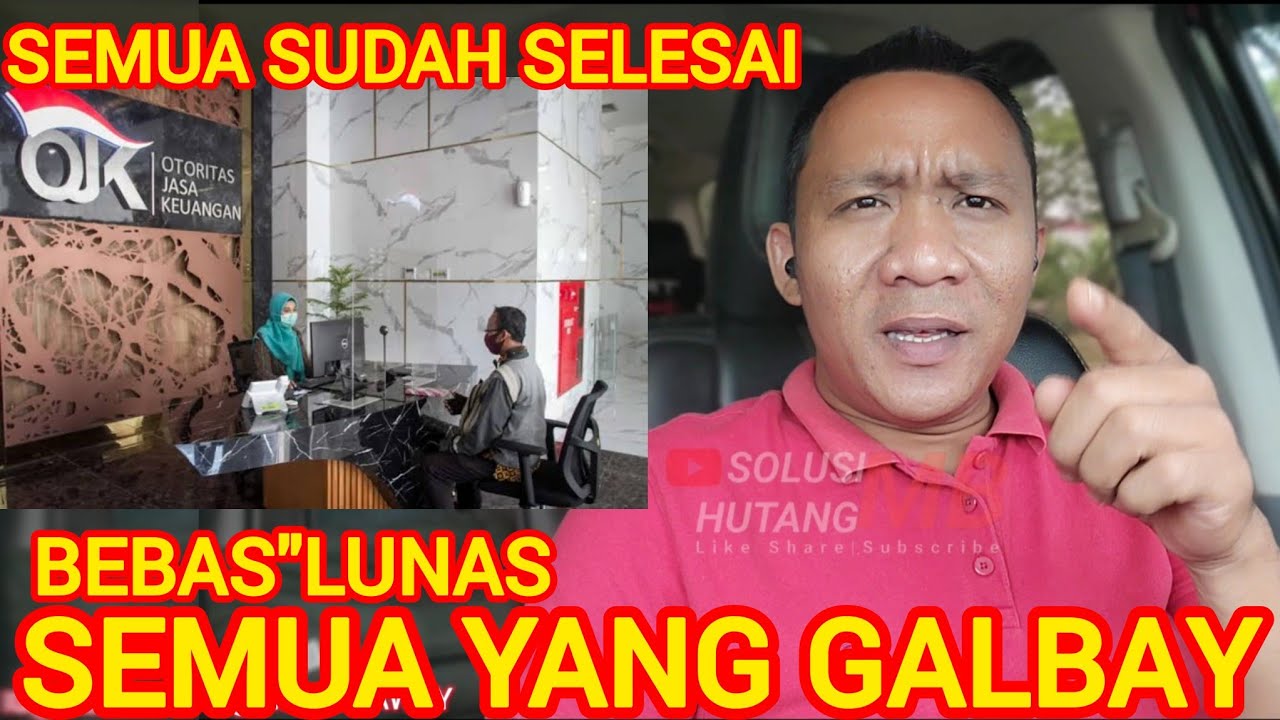 SEMUA SUDAH SELESAI! PINJOL APAPUN MUNDUR,YANG GALBAY 95 PINJOL RESMI DENGAR..