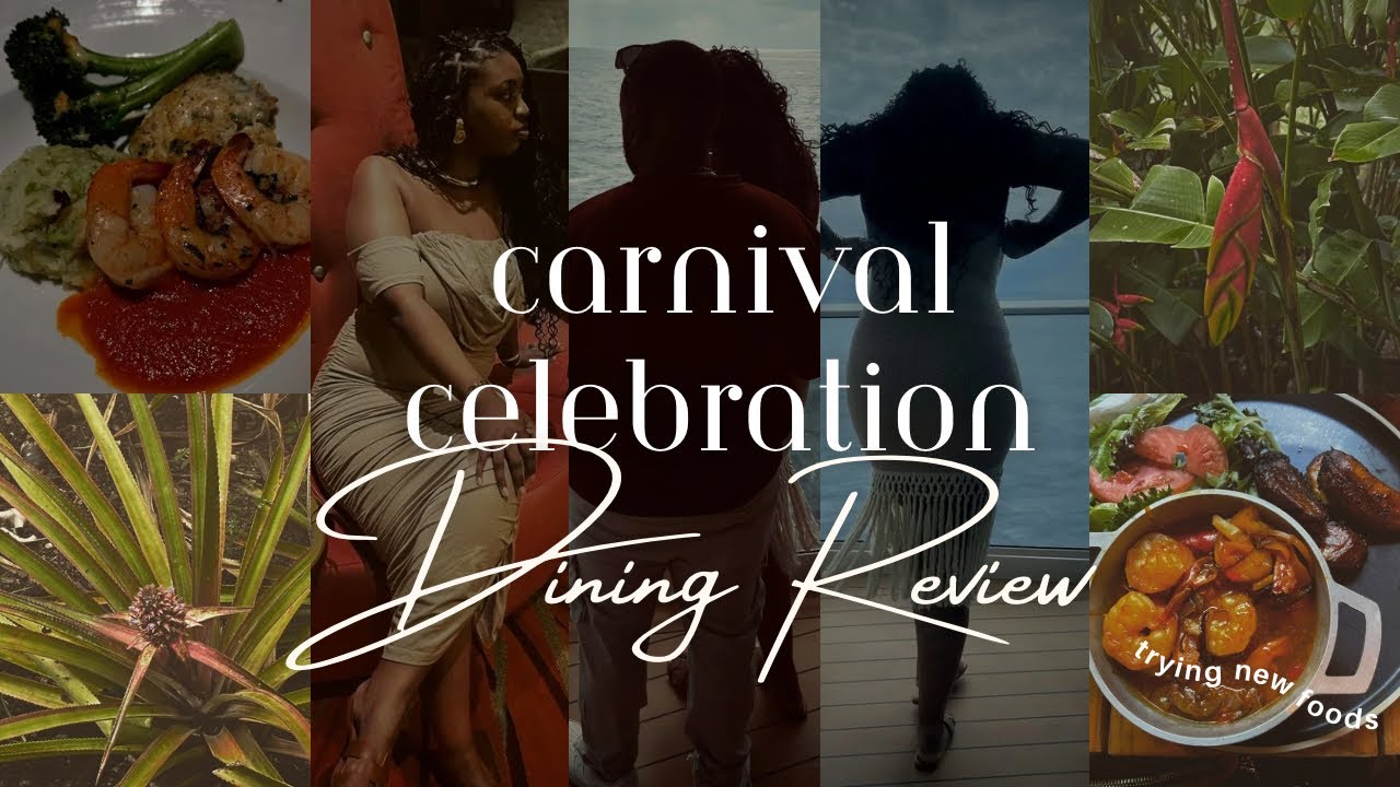 Carnival Celebration Food Review | Specialty Dining | Quick Eats