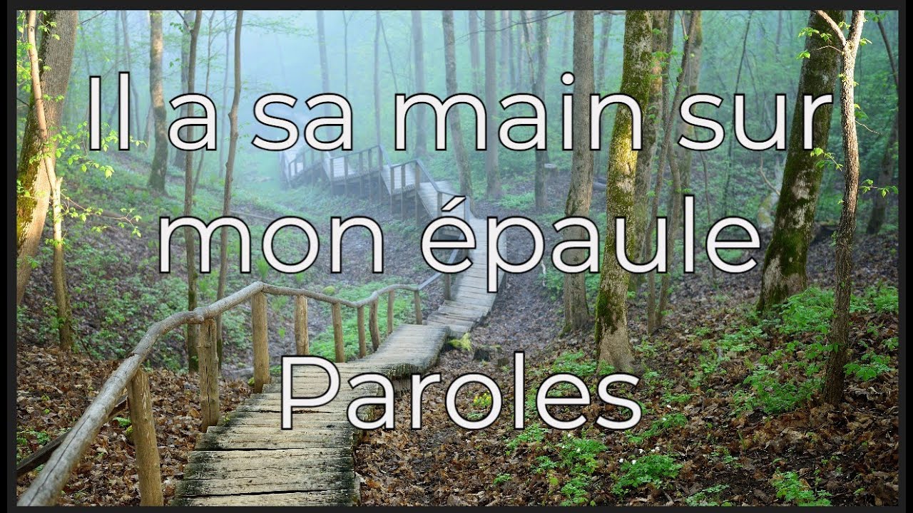 InterVocal | Trio | Il a sa main sur mon épaule | Paroles